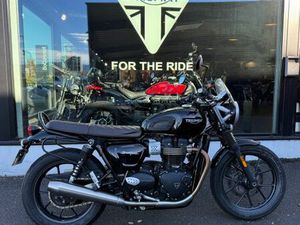 TRIUMPH STREET TWIN 900 2018 900 CM3 | MOTO ROUTIÈRE | 20 617 KM | NOIR | 63170 AUBIERE
