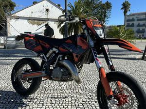 KTM EXC 125 SUPERMOTARD MONTIJO E AFONSOEIRO