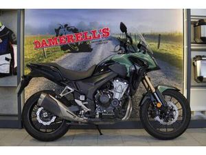 2023 HONDA CB500X BLACK/GREEN MOTORCYCLE