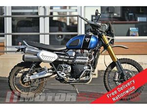 2019 TRIUMPH SCRAMBLER 1200 XE COBALT BLUE