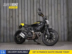 2016 66 DUCATI SCRAMBLER 800 803 FULL THROTTLE ROADSTER/RETRO PETROL MANUAL EURO