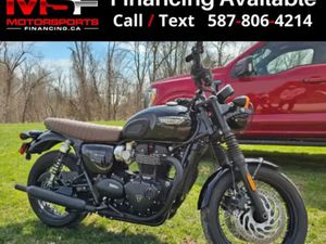 2019 TRIUMP BONNEVILLE T120 BLACK (FINANCING AVAILABLE)