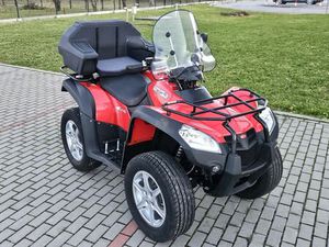 KYMCO MXU 500 IRS ZADBANY QUAD PRZEPRAWOWY DOKUMENTY KUFER 4X4 GORLICE
