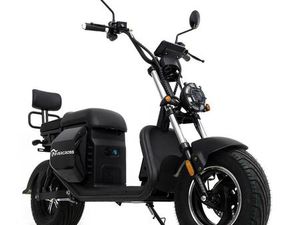 E-MOTORROLLER 702, 60V-30AH LITHIUM, SCHWARZ, 2000 WATT, 45 KM/H