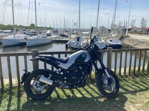 MOTO A2 BENELLI LEONCINO TRAIL GRISE