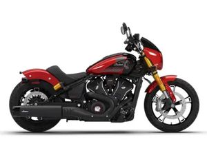 2026 INDIAN 101 SCOUT SUNSET RED METALLIC