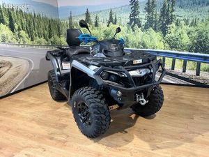 QUAD CAN AM OUTLANDER MAX 650 PRO T3 / 2017 / 5050KMS / RÉVISÉ ET GARANTIE / LIVRAISON FRANCE / FINANCEMENT