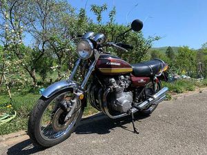 KAWASAKI Z1 900, OLDTIMER, MIT ZWEITGARNITUR IN MATT SCHWARZ CANTON BASEL-LANDSCHAFT -