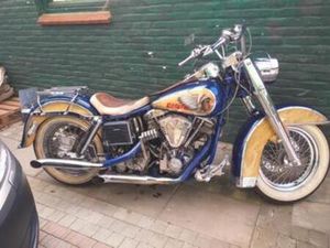 HARLY DAVIDSON FLH ELECTRA GLIDE 1200CC .OLDTIMER MNUMMERS — MOTOREN | HARLEY-DAVIDSON — MARKTPLAATS