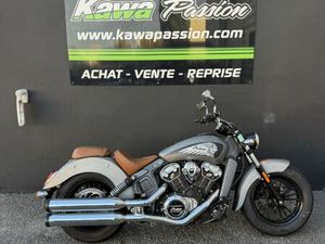 INDIAN SCOUT BOBBER 1130 2016 1130 CM3 | MOTO CUSTOM | 6 000 KM | BLANC | 30100 ALES