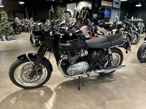 TRIUMPH BONNEVILLE T120 2023 1200 CM3 | MOTO ROUTIÈRE | 6 896 KM | NOIR | 56600 LANESTER