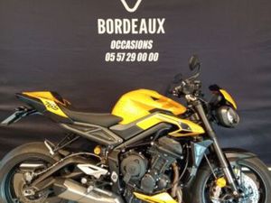 TRIUMPH STREET TRIPLE 765 RS 2024 765 CM3 | MOTO ROADSTER | 2 650 KM | JAUNE | 33700 MERIGNAC