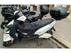 SCOOTER E-STOCK MAX BLANC