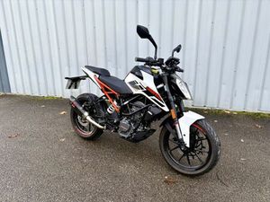 KTM 125 DUKE ABS 2021 125 CM3 | MOTO ROADSTER | 2 423 KM | BLANC | 69480 ANSE