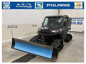 POLARIS RANGER XP 1000, 279200,- + MVA, BELTE-KIT, HJUL, SNØSKJÆR MED HYDRAULISK LØFT OG TILT!
