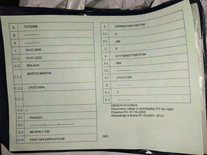 PIAGGIO - BEVERLY 500