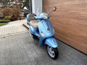 PIEKNA VESPA LX 50 2T ++ AURORA BLUE ++ KUFER ++ SZYBA ++ KASK RADOM