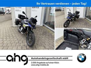 BMW F 750 GS MIT 3 VARIOKOFFER IN SCHWARZ UVM.