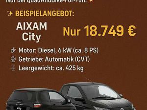 AIXAM CITY SPORT AB 15 JAHREN AM FÜHRERSCHEIN 45 KM/H