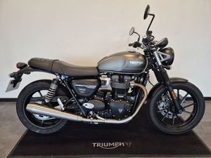 TRIUMPH STREET TWIN 900 2022 900 CM3 | MOTO ROUTIÈRE | 1 745 KM | VERT | 62700 BRUAY LA BUISSIERE