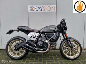DUCATI SCRAMBLER CAFÉ RACER 800 ABS (BJ 2018) BIJNA NIEUW! — MOTOREN | DUCATI — MARKTPLAATS