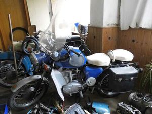 ORIGINAL MZ TS 250/1 MIT PAPIERE, POLIZEIMASCHINE DDR