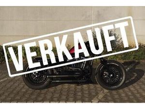 HARLEY FORTY EIGHT XL1200X BOBBER UMBAU SPORTSTER KLAPPENAUSPUFF