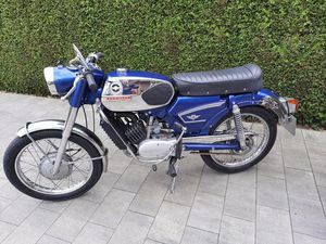 ZÜNDAPP 517 BLAUW, 50 CC, 5 SCHALTER TOTAAL REVISIERT !