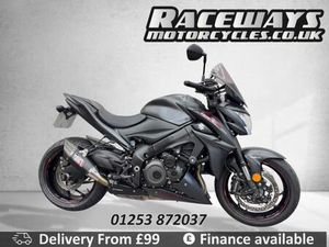 SUZUKI GSX-S1000 2017 17 REG 15,087 MILES BLACK USED MOTORCYCLE 999 CC
