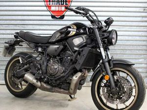 2024 24 YAMAHA XSR 700 (MTM690) ABS TRADE SALE 11K EXPORT ONLY CAT RETRO BLACK