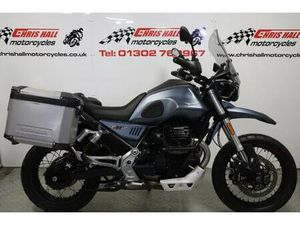 2019 MOTO GUZZI V85TT, LUGGAGE FITTED