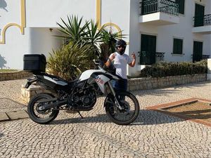 BMW F800 GS BRANCA BENFICA