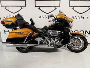 HARLEY-DAVIDSON TOURING ULTRA LIMITED 1800 CVO 2015 1800 CM3 | MOTO ROUTIÈRE | 42 736 KM | JAUNE | 74600 SEYNOD