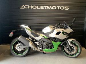 KAWASAKI NINJA 7 HYBRID 2024 400 CM3 | MOTO ROADSTER | 155 KM | GRIS | 49300 CHOLET