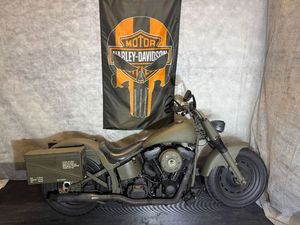 HARLEY-DAVIDSON SOFTAIL HERITAGE FXST, EVO, ARMY, MILITARY, BUND