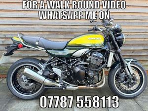 2024 / 24 KAWASAKI Z900 RS YELLOW BALL EDT £9000 GREEN 1688 MILES.