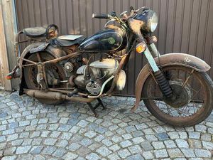 IFA BK350 BAUJAHR 1955 UNBERÜHRT SCHEUNENFUND OLDTIMER MZ + BRIEF