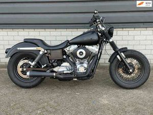 HARLEY-DAVIDSON DYNA SUPER GLIDE FXD 100PK S&S BASSANI TUNED ZWART