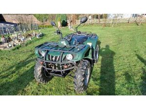YAMAHA GRIZZLY 350 2WD GUT IN SCHUSS MIT WENIG KILOMETERN