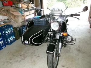 BMW R69S MIT SEITENWAGEN