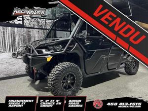 2022 CAN-AM DEFENDER MAX HD10 LONE STAR CAB **LE PLUS ÉQUIPÉ SUR LE MARCHÉ!!!**