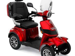 ROLEKTRO E-QUAD 15 V.3 PREMIUM LITHIUM ROT 15 KM/H SENIORENMOBIL