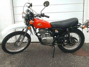 OLDTIMER MOTORRAD HONDA XL 125 CANTON SOLEURE -