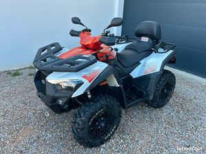 QUAD KYMCO 700 MXU EXCELLENT ÉTAT + KIT PASSAGER + TREUIL + ATTELAGE LIVRAISON POSSIBLE