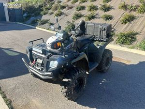 QUAD POLARIS SPORTMAN 500 HO 4X4 - ATTELAGE - TREUIL