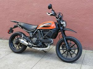 2016 DUCATI SCRAMBLER SIXTY2 ATOMIC TANGERINE