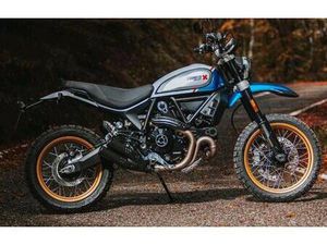 DUCATI SCRAMBLER DESERT SLED - SPARKLING BLUE TOP!!