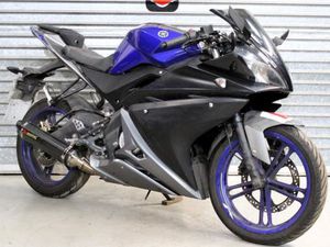 2014 14 YAMAHA YZF-R125 R 125 TRADE SALE GEN 1 BLUE LEARNER LEGAL 19 K NEW MOT