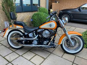 HARLEY-DAVIDSON FATBOY 1. HAND NEUWERTIG INKL. ZUSATZTEILE
