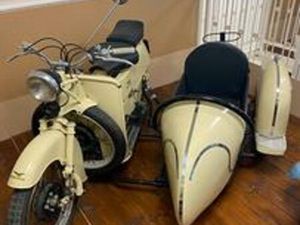 MOTO GUZZI GALLETTO SIDECAR 160